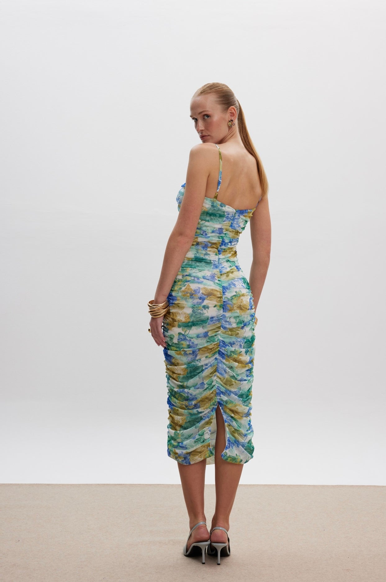 Stephania mesh dress