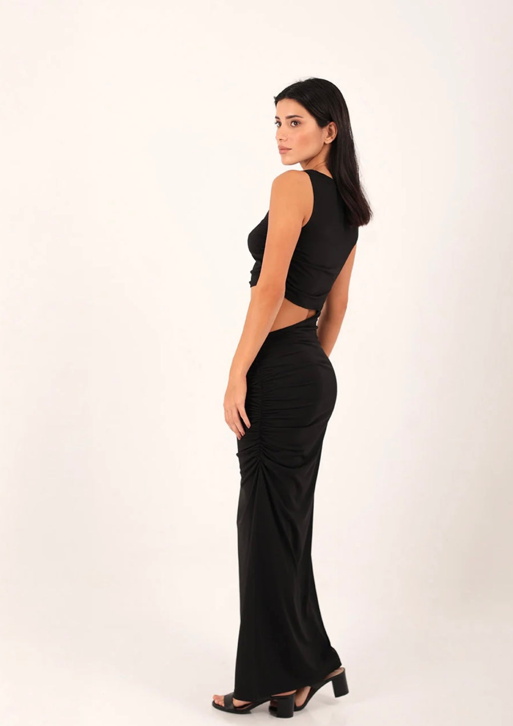 AMBER MAXI DRESS BLACK