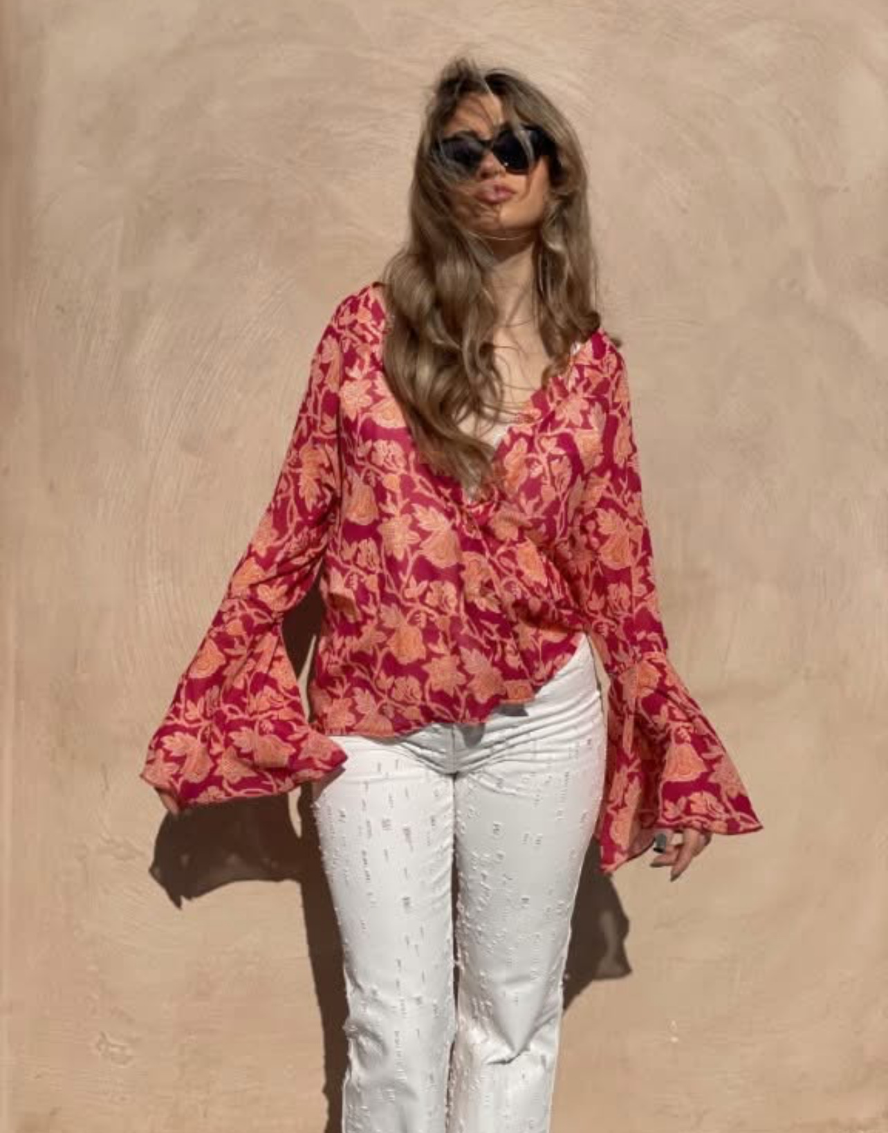 Πουκαμίσα με βολαν στο μανικι