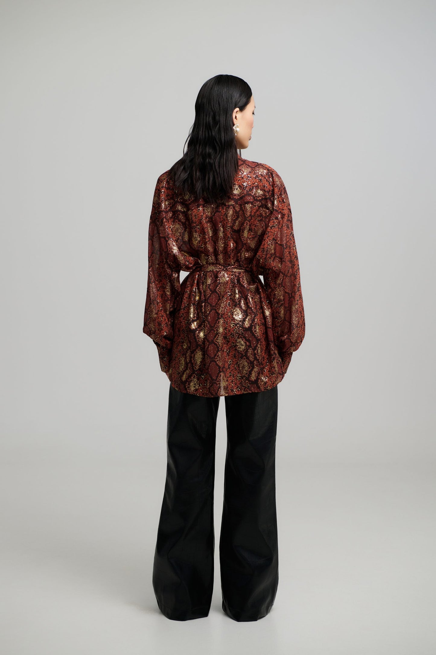 Alba Oversized Foiled Shirt