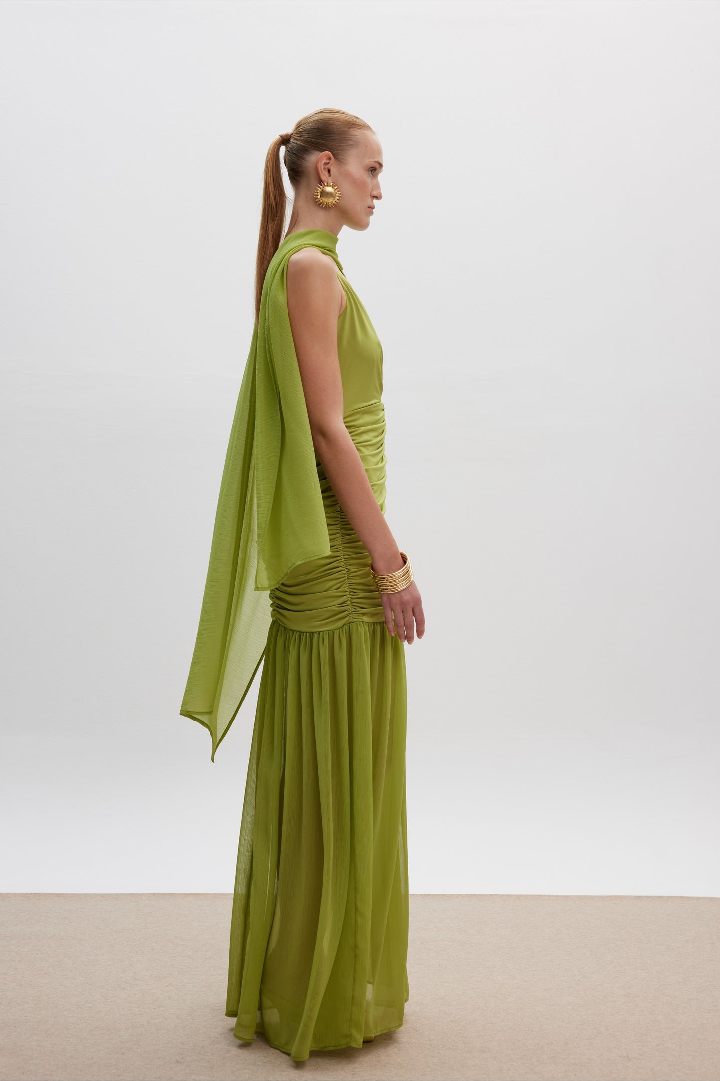 Eliza Lime Dress
