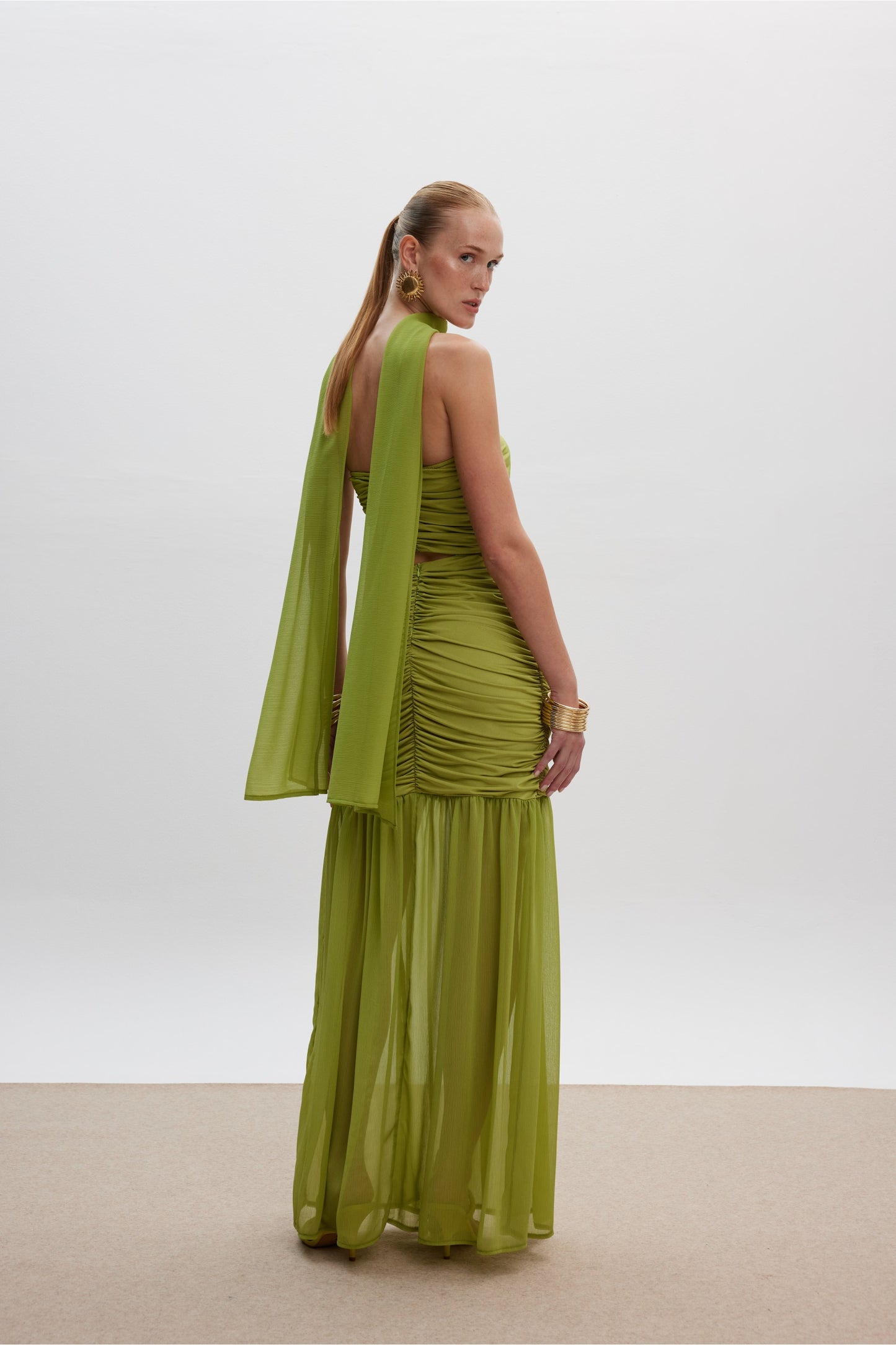 Eliza Lime Dress