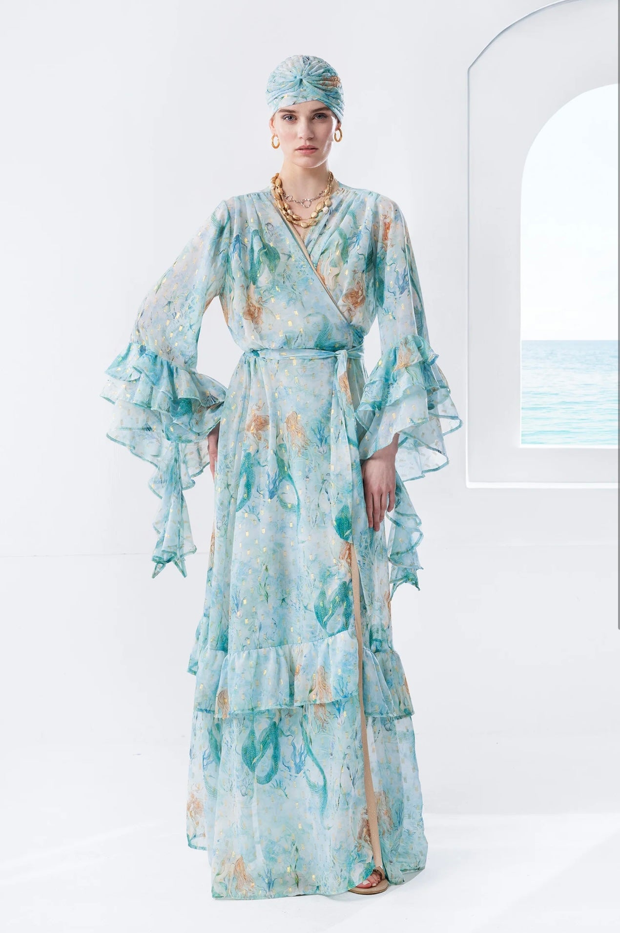 Nerissa Kimono Blue