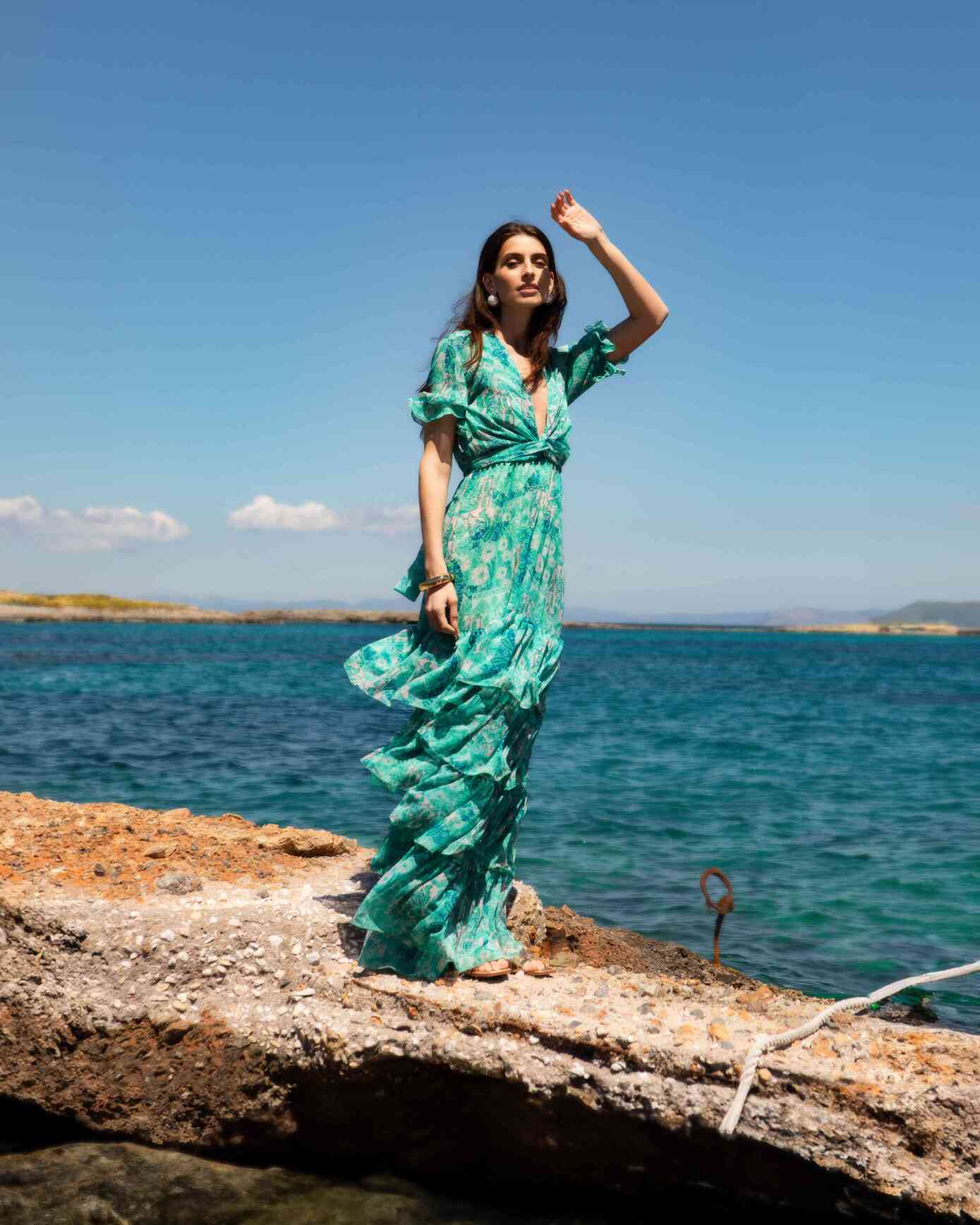 Marive light blue dress