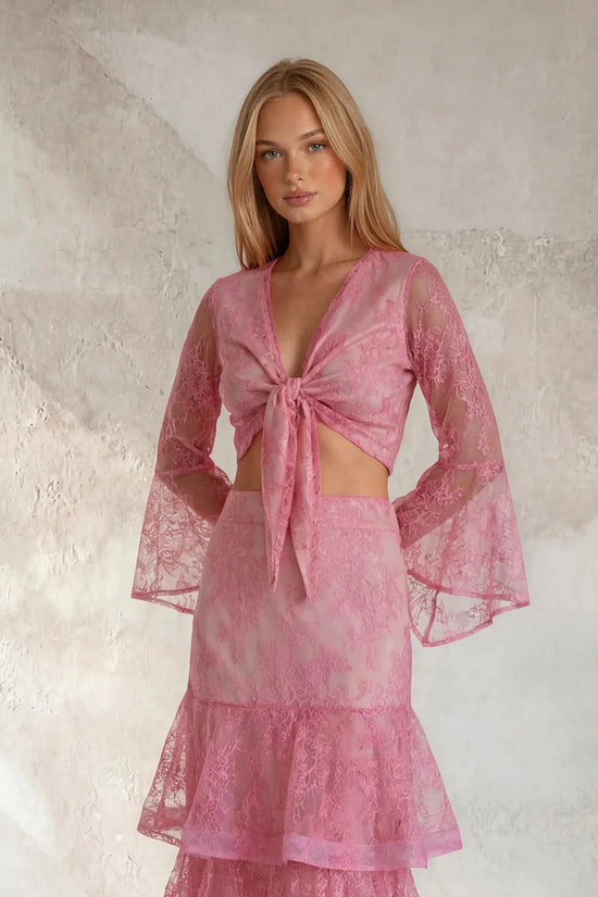 Orlaya Top Pink