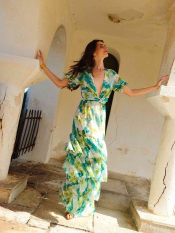 Marive Maxi Dress – Green