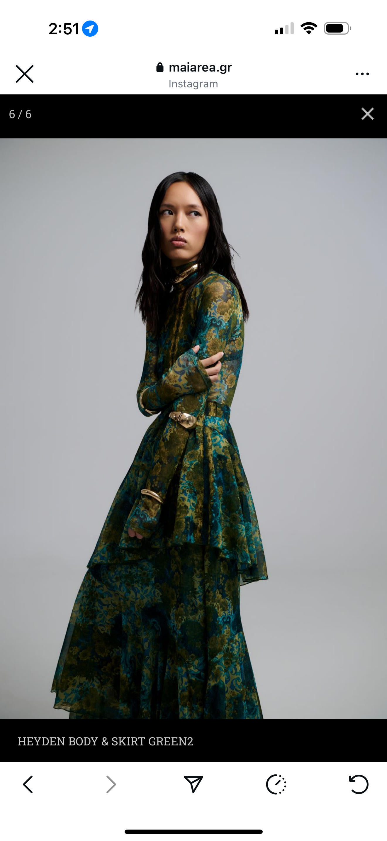 Heyden Skirt -green