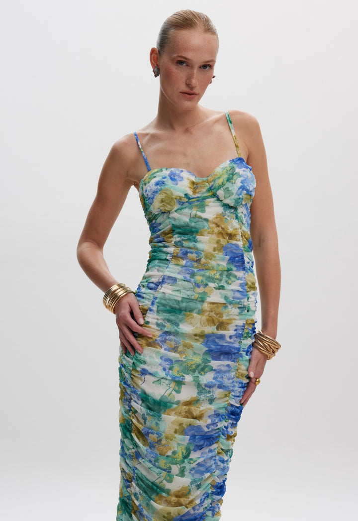 Stephania mesh dress
