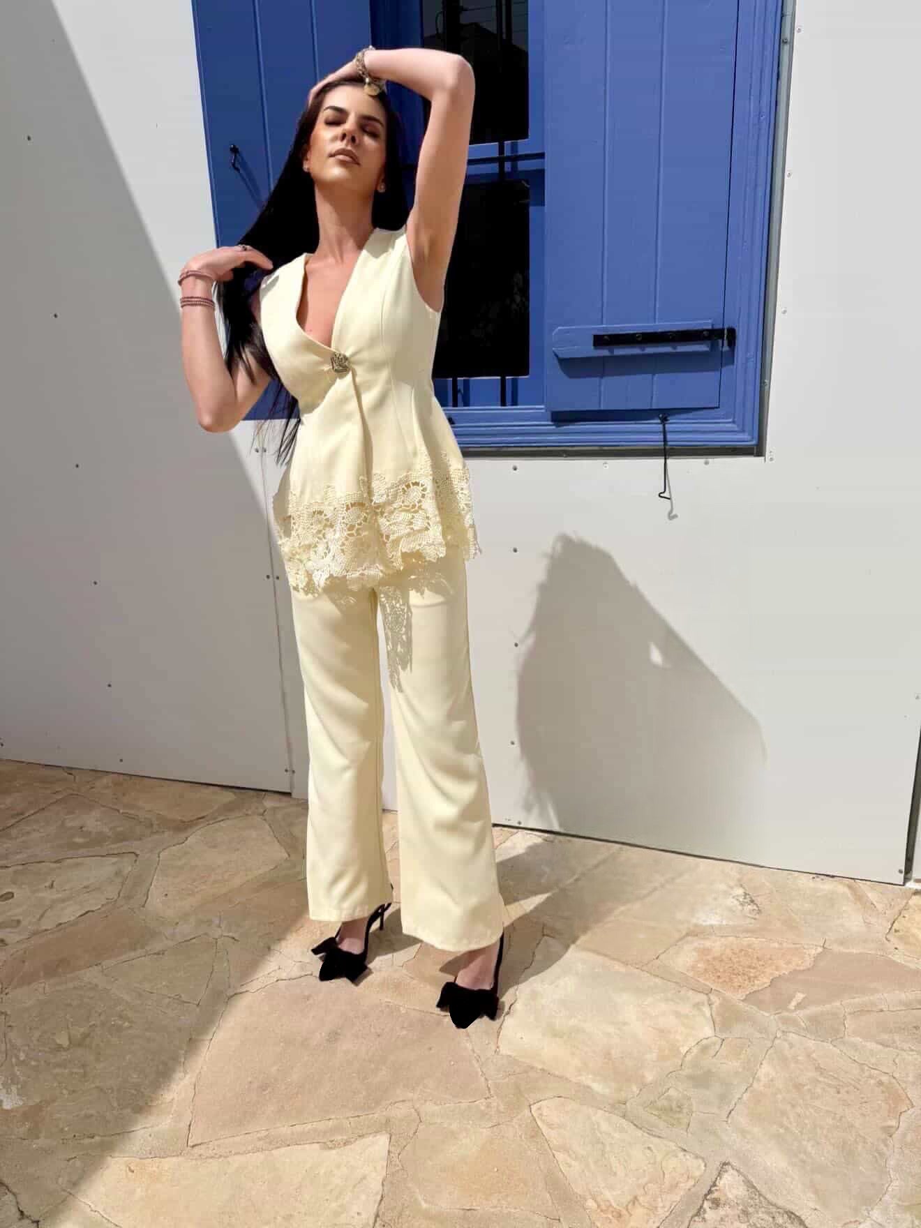 Yellow vest set