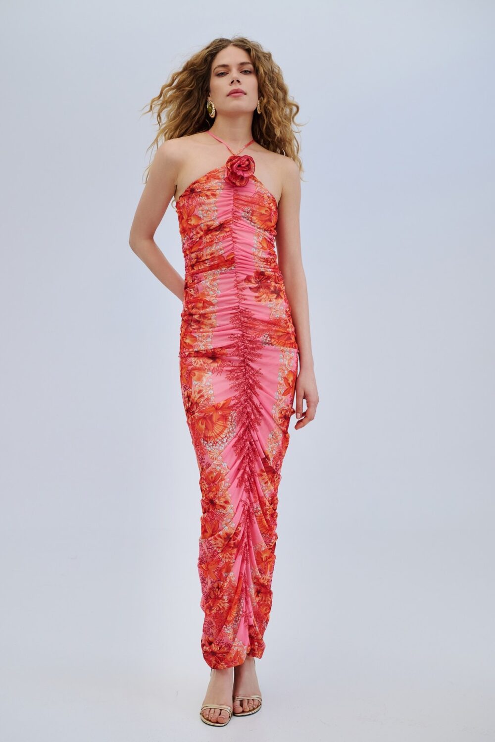 Bareheat Dress Coral