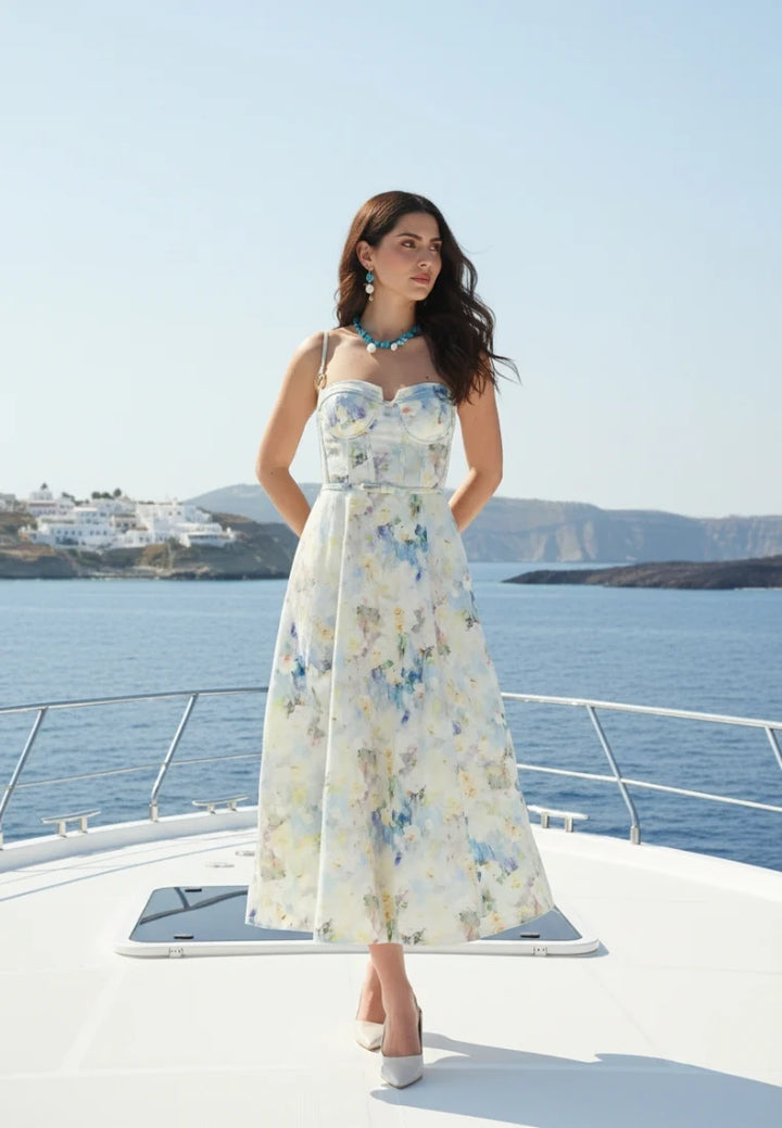 Amalfi Blue Dress