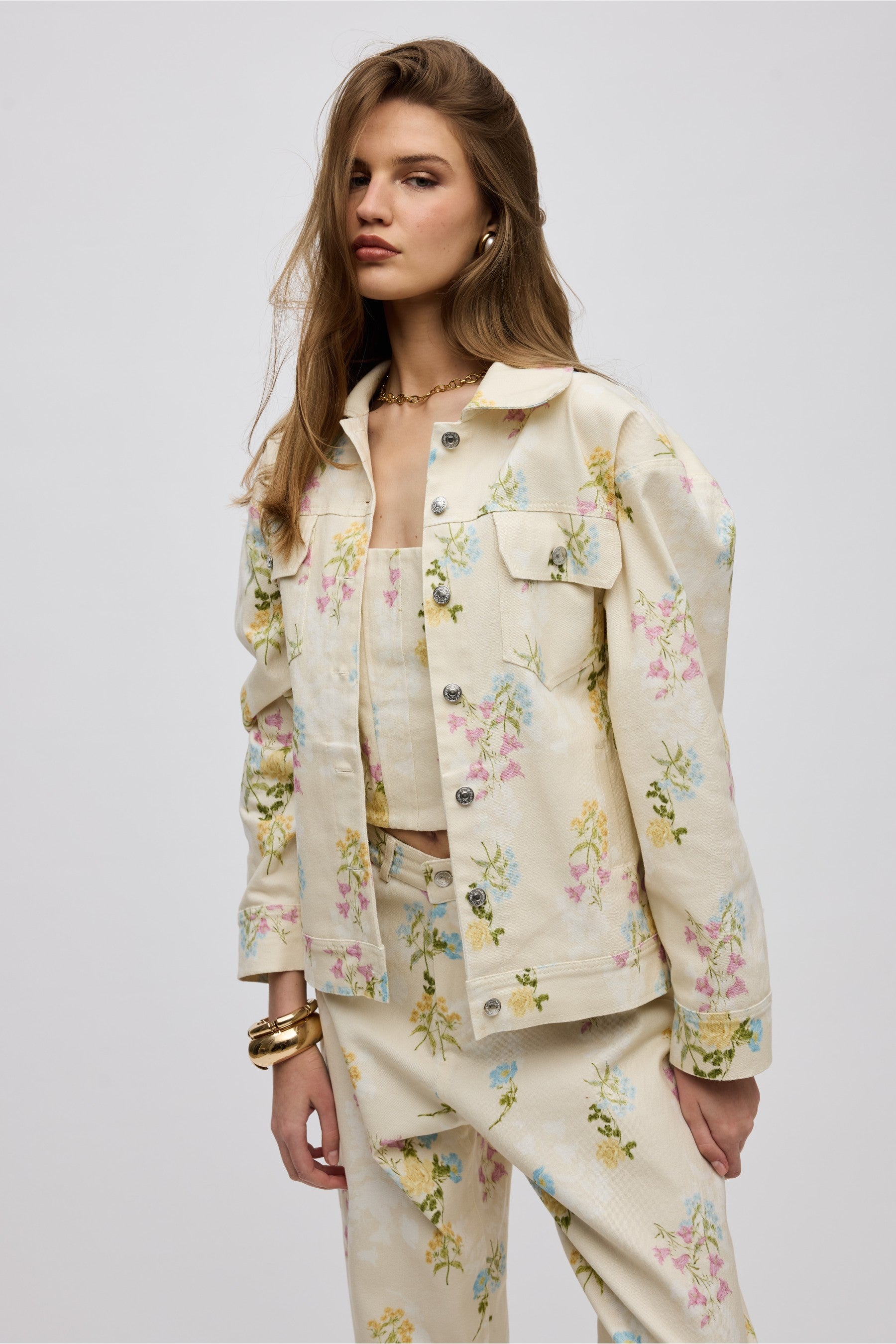 BUTTER BLOSSOM JEAN JACKET