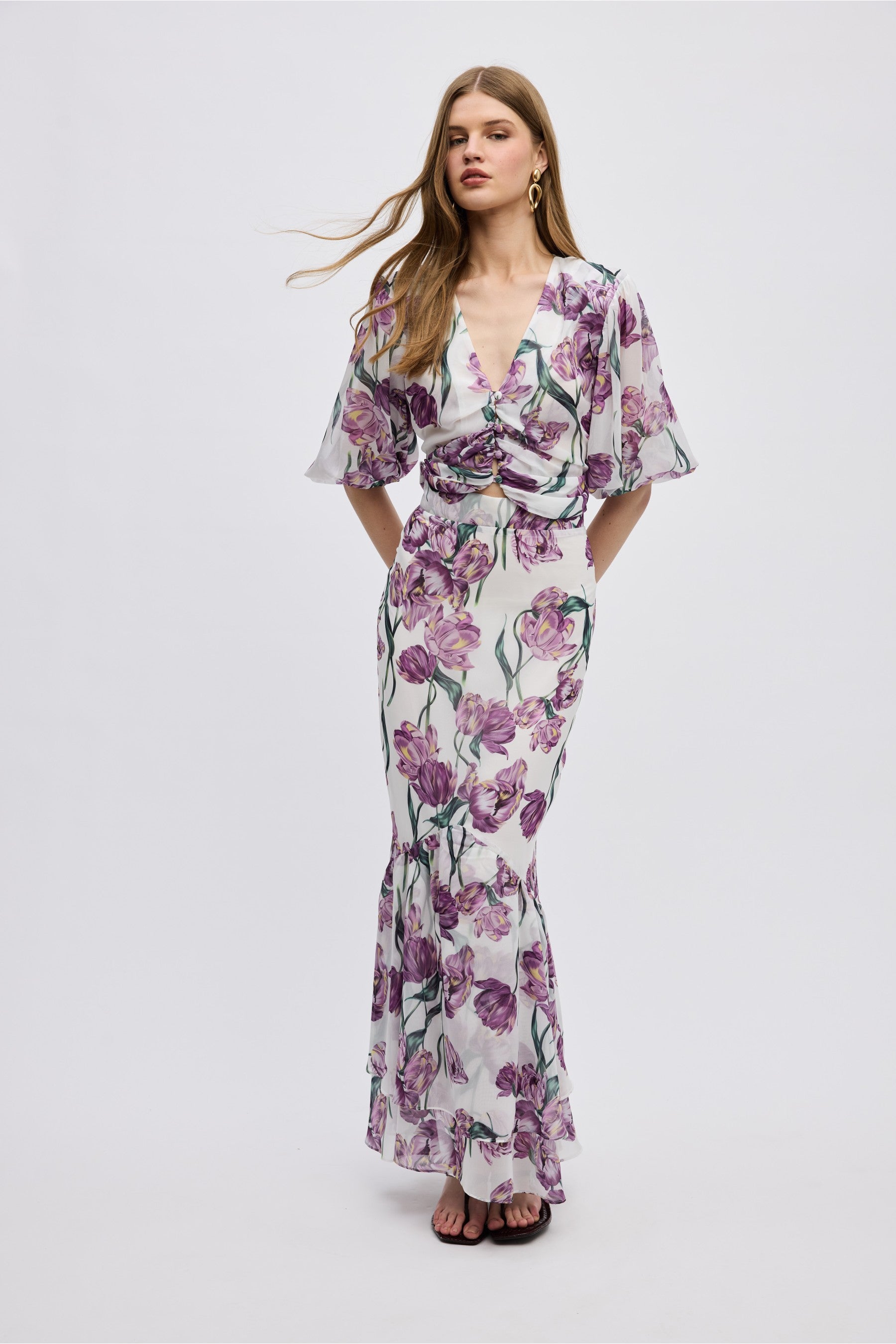 TULIPA MIDI SKIRT