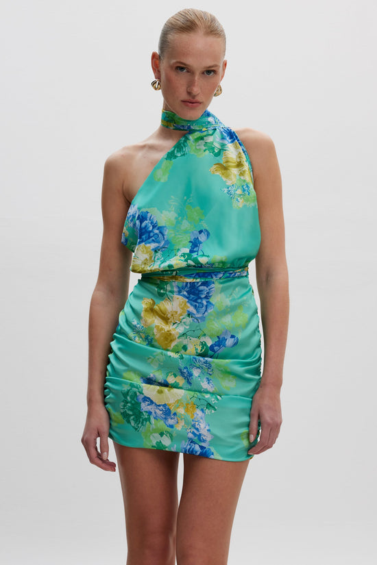 Antiparos Mini Dress – Print