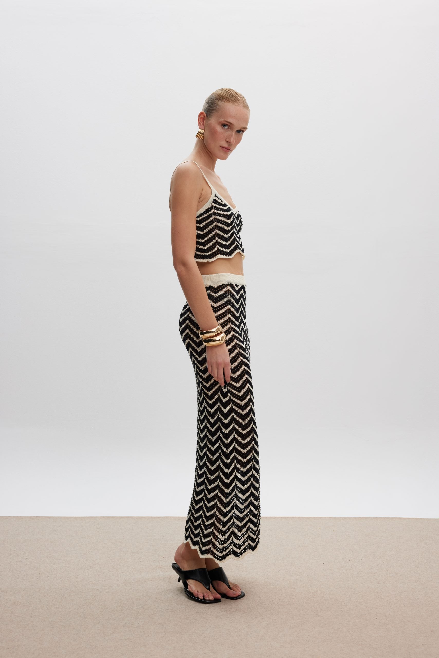 Patmos Knit Set – Print