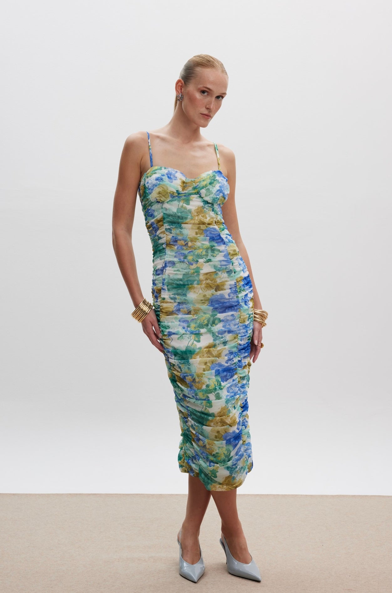 Stephania mesh dress