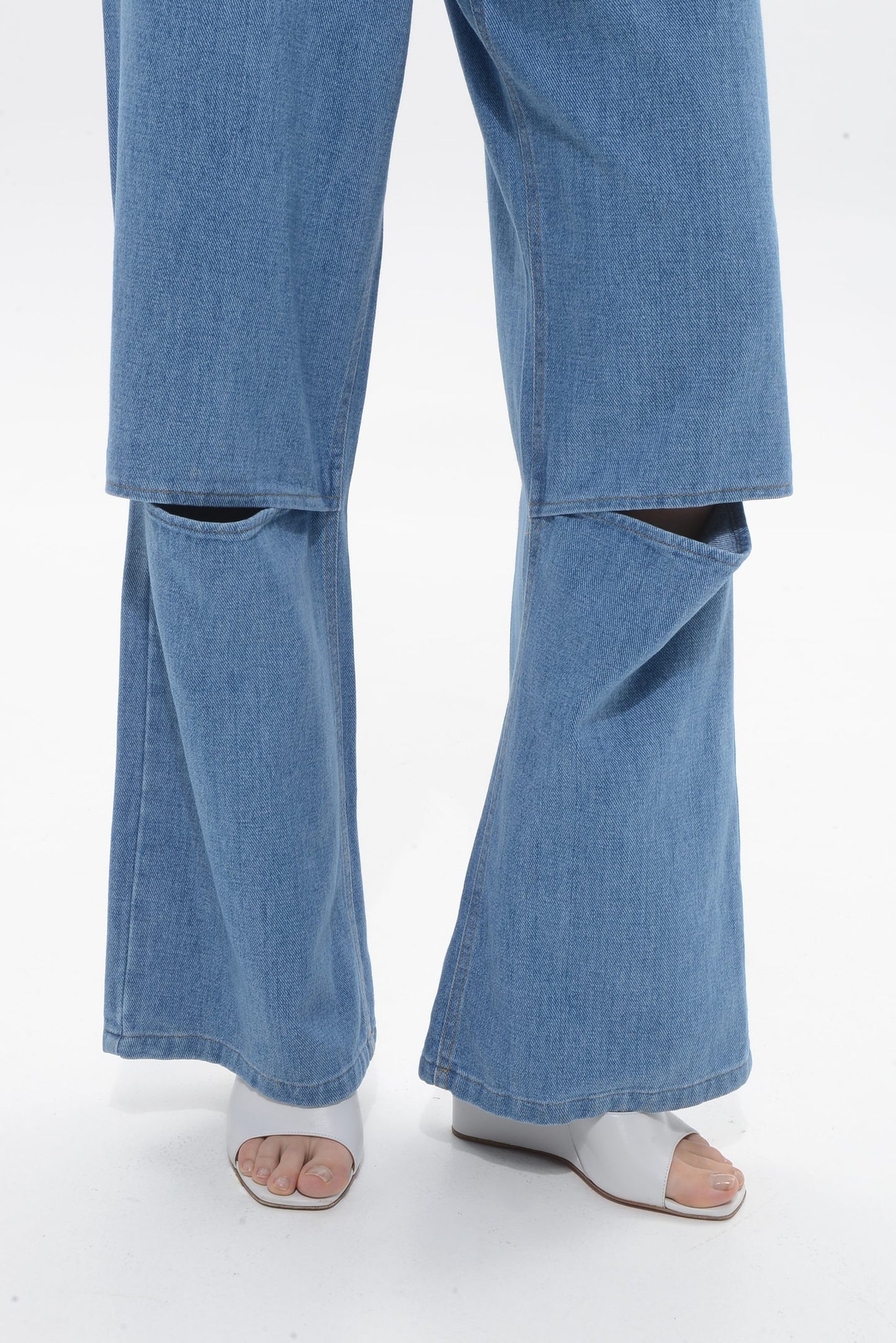 Selma Mid Blue Pants
