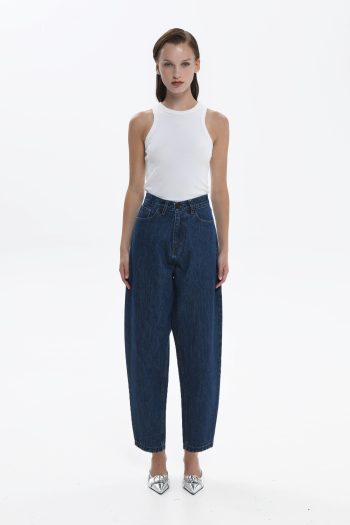 Lima Slouchy Denim – Dark Blue