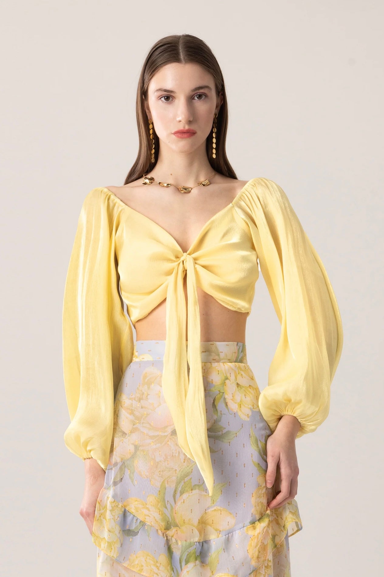 Ember Top Yellow
