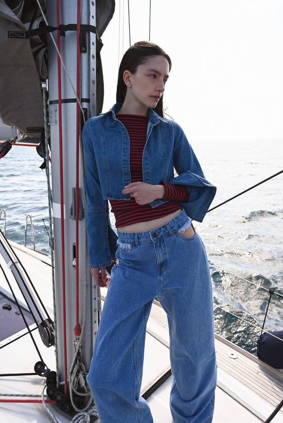 Alicia Mid Blue