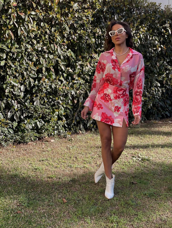 Πουκάμισο Rose Oversize