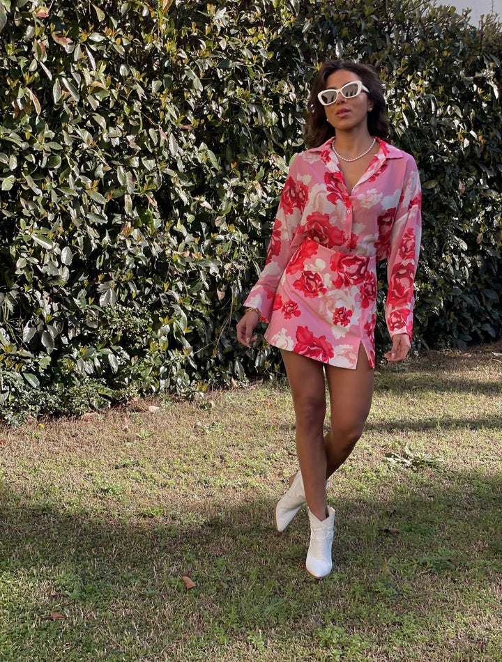 Πουκάμισο Rose Oversize