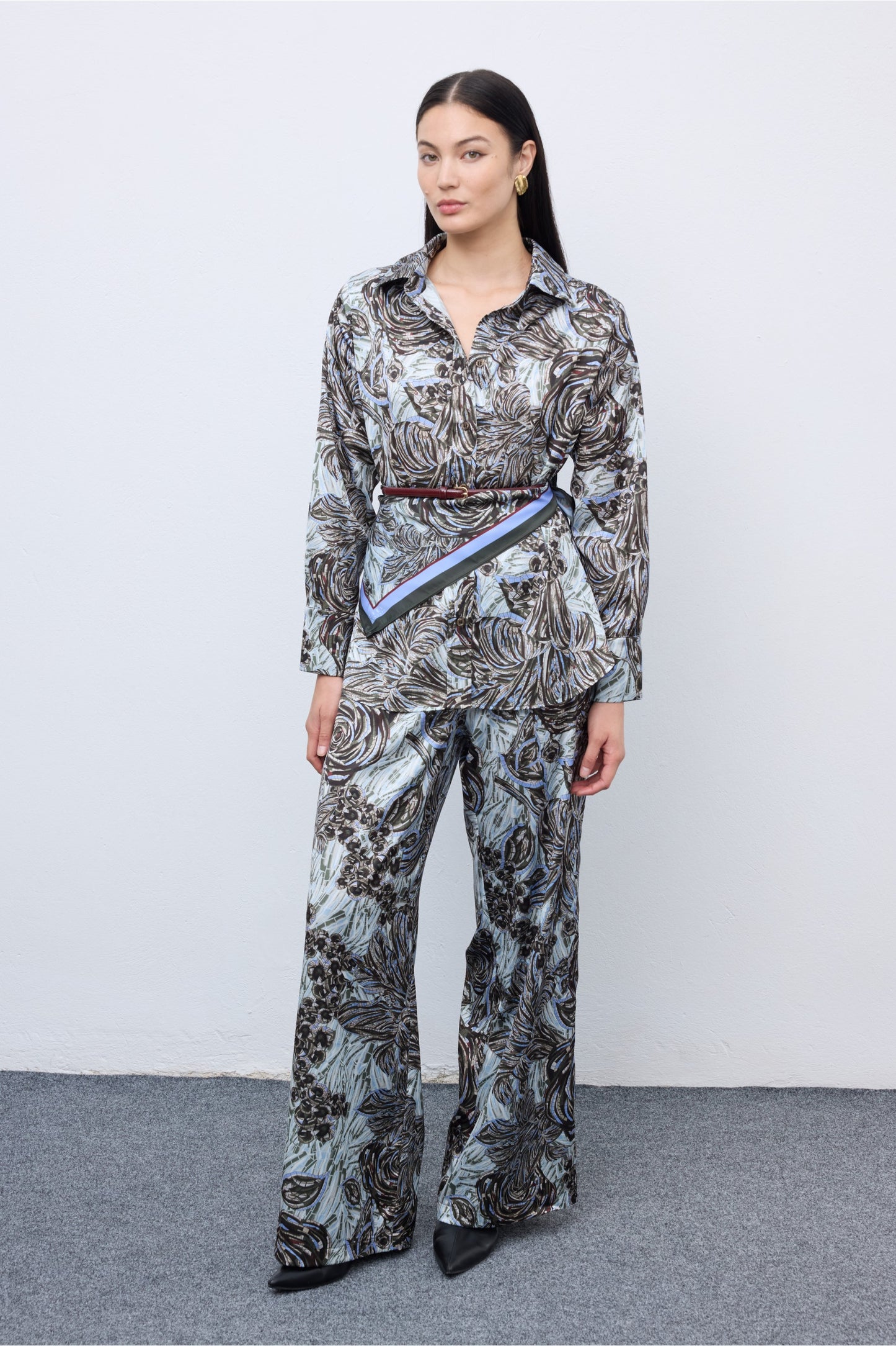 Mosaic Silver Anthesis Pyjama Set