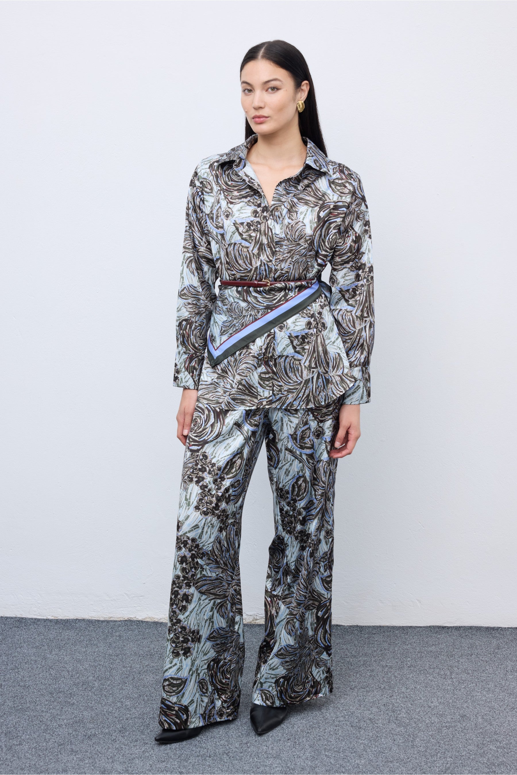 Mosaic Silver Anthesis Pyjama Set