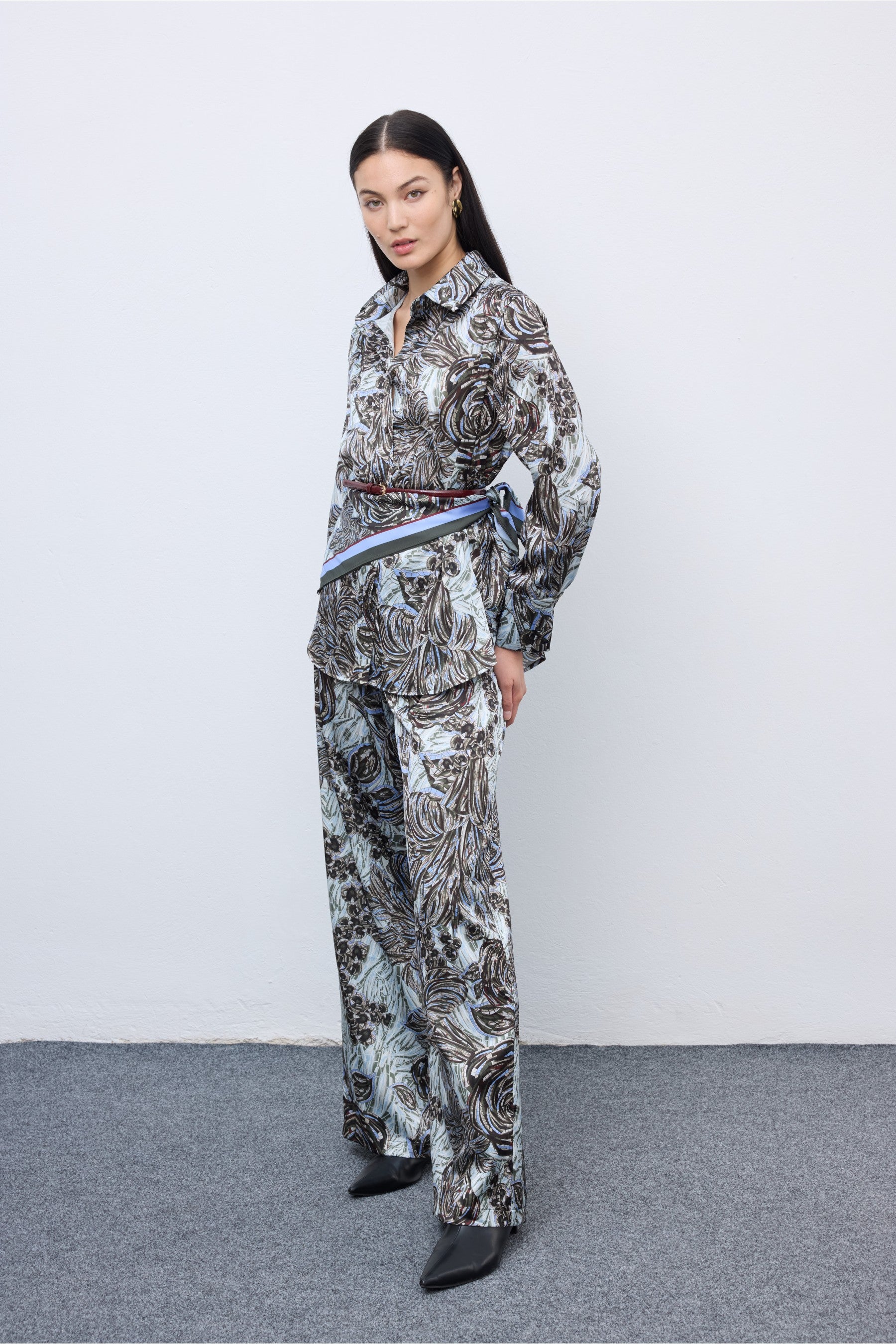 Mosaic Silver Anthesis Pyjama Set
