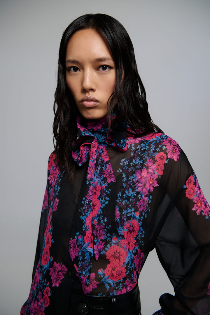 Brea Oversized Shirt – Black