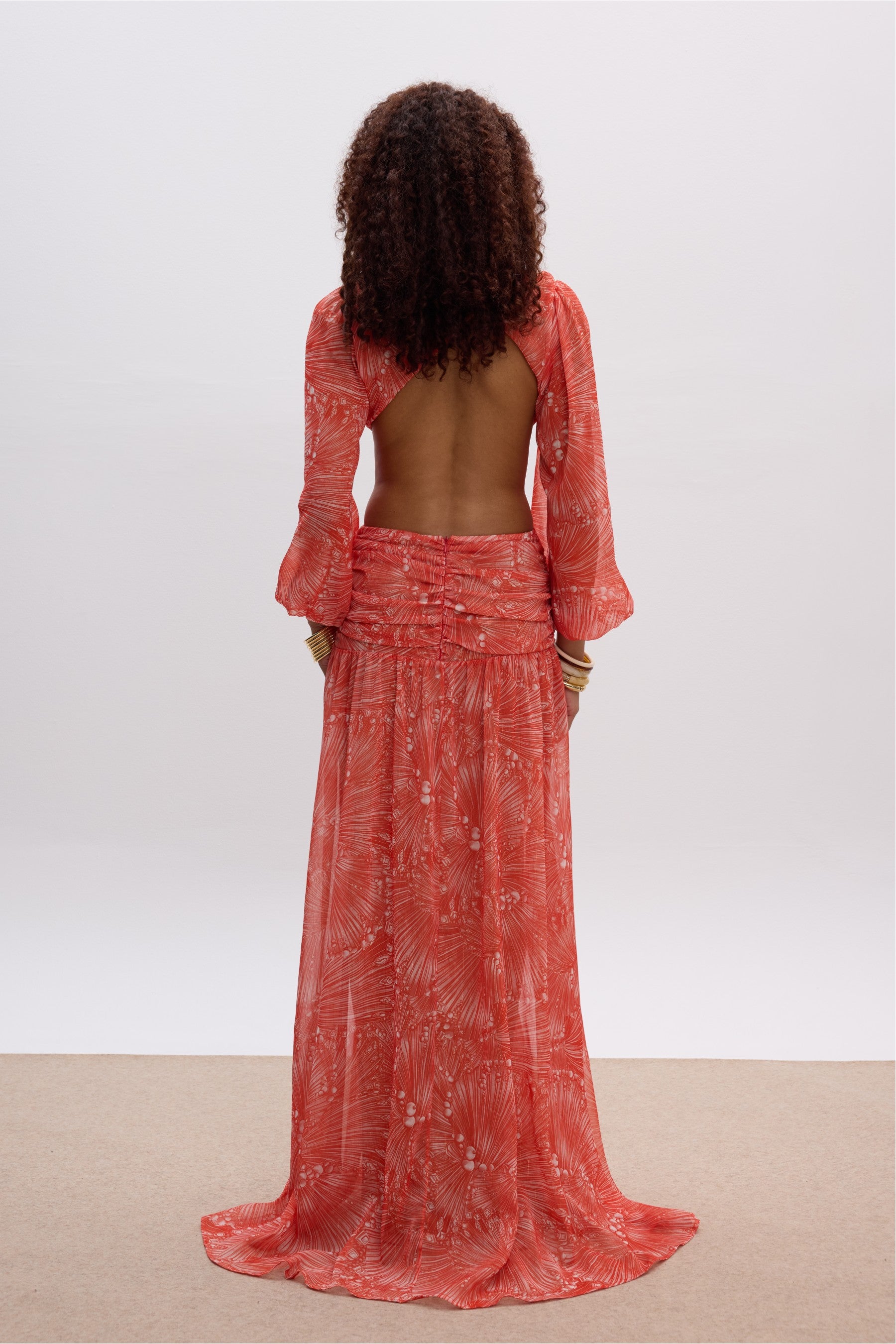Desert Sun Cut Out Dress