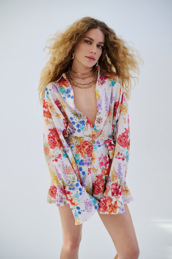 Heatspell Oversized Linen Shirt