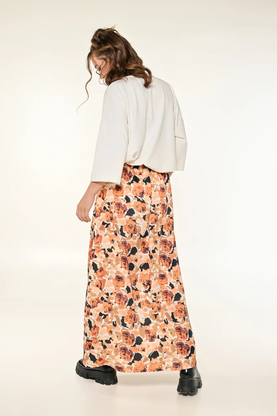 Blossom Satin Skirt