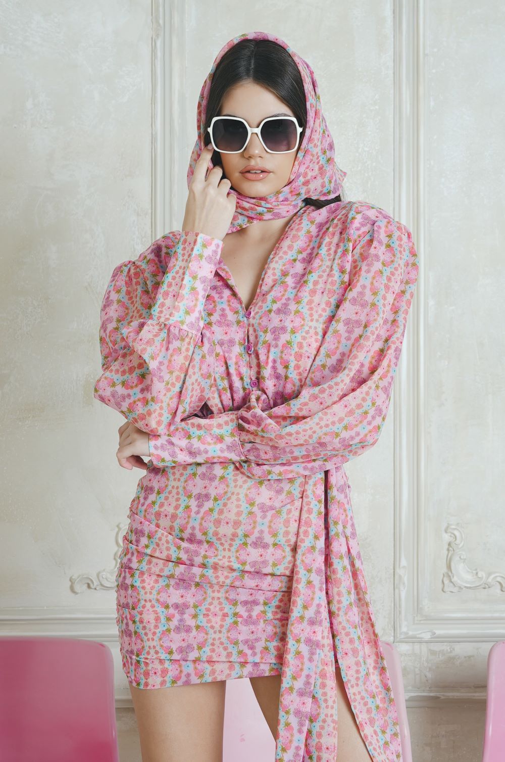 Rosebud mini Dress
