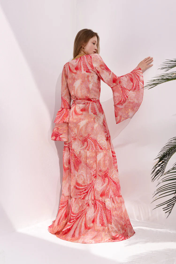 Odette Orange Kimono