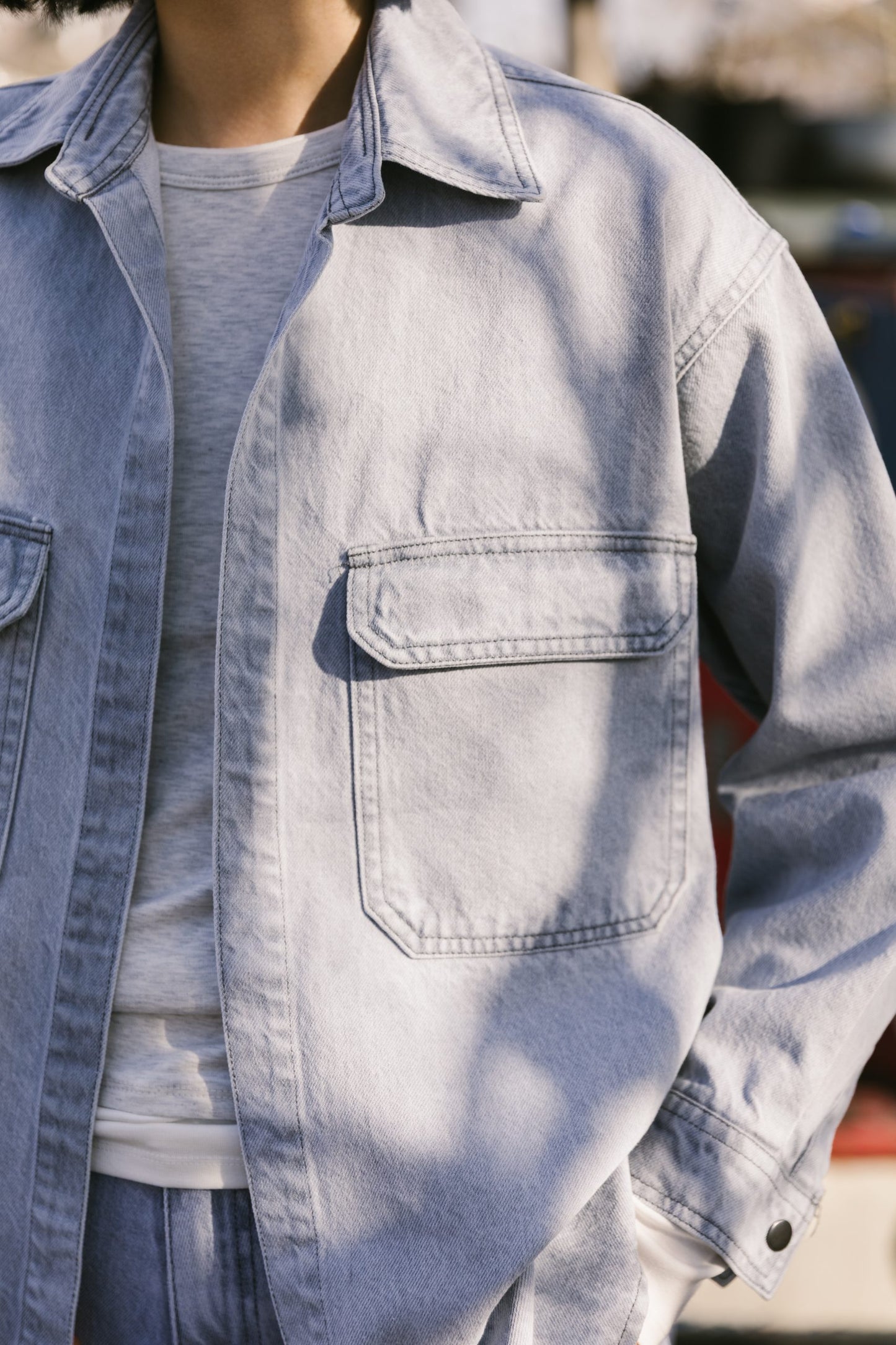 Veronica Jacket Platinum Grey