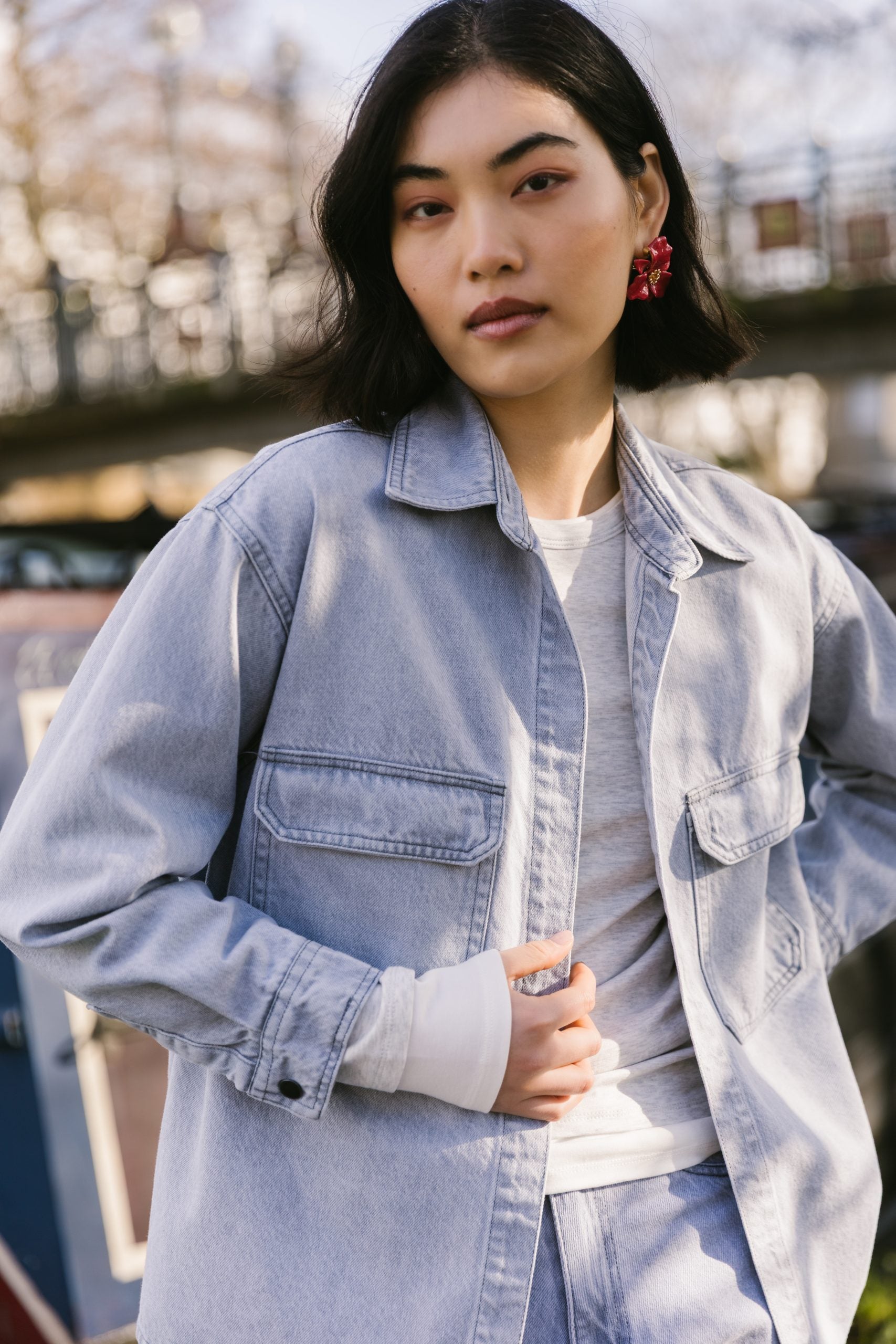 Veronica Jacket Platinum Grey