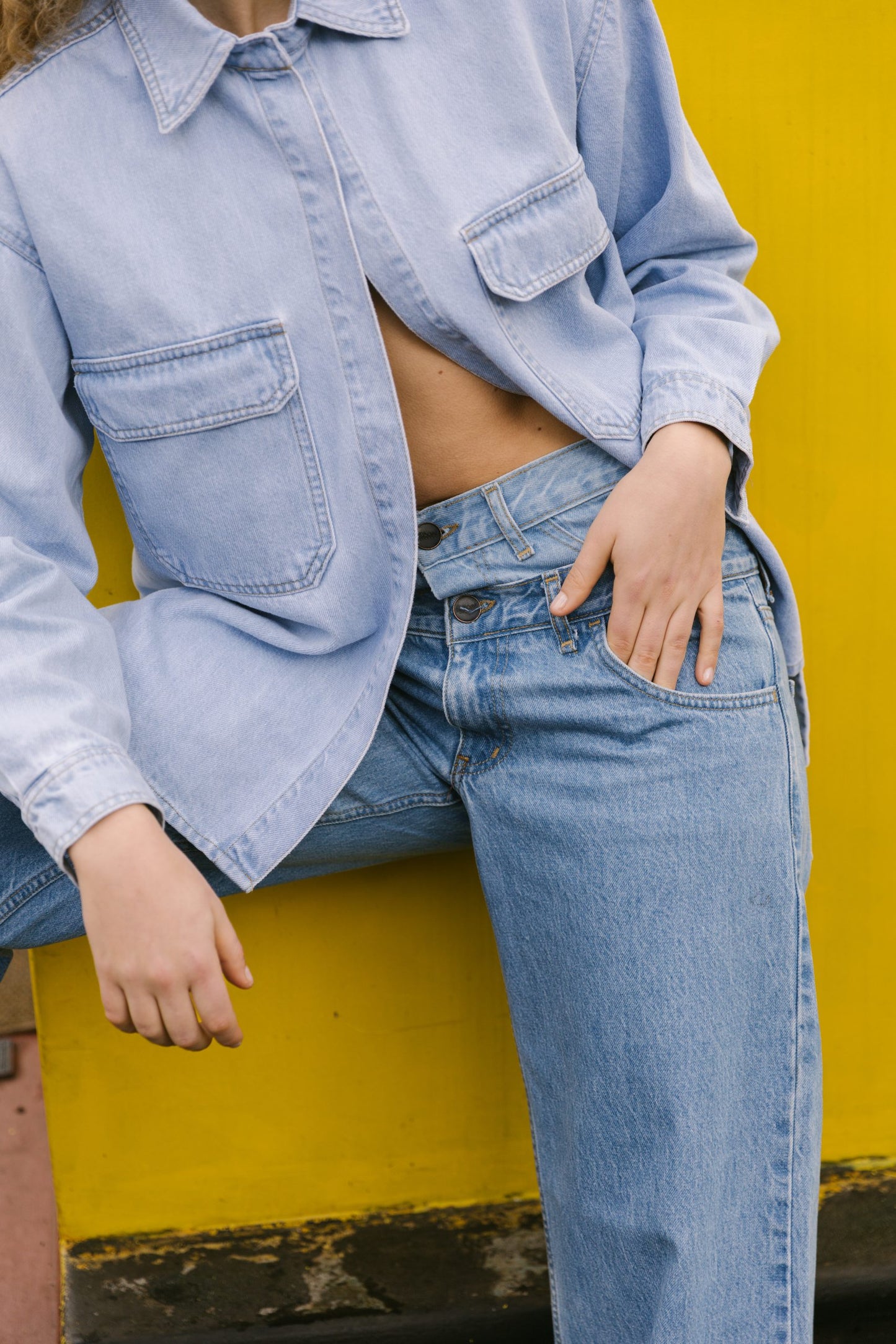 Veronica Jacket Light Blue