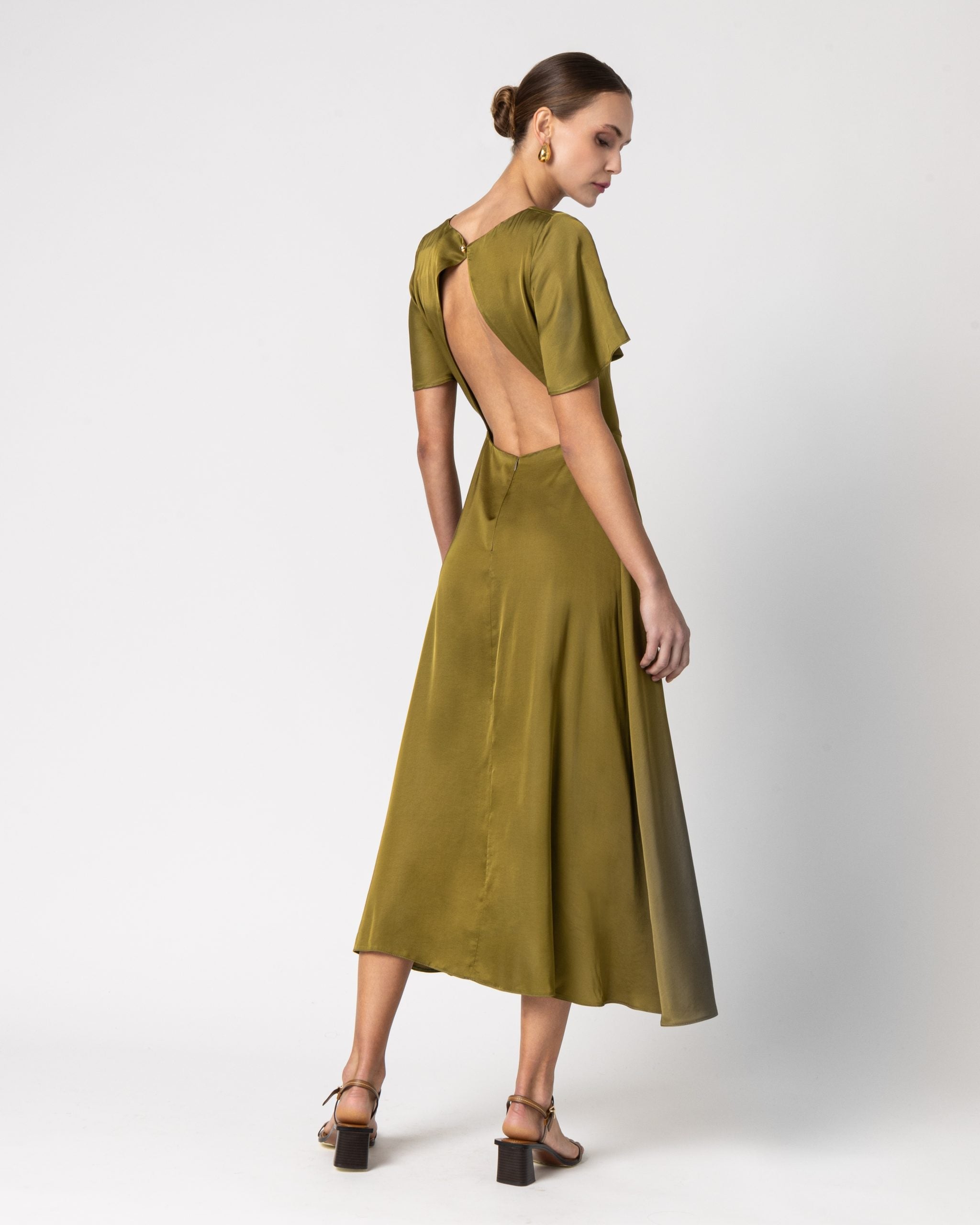 Celine Satin Dress