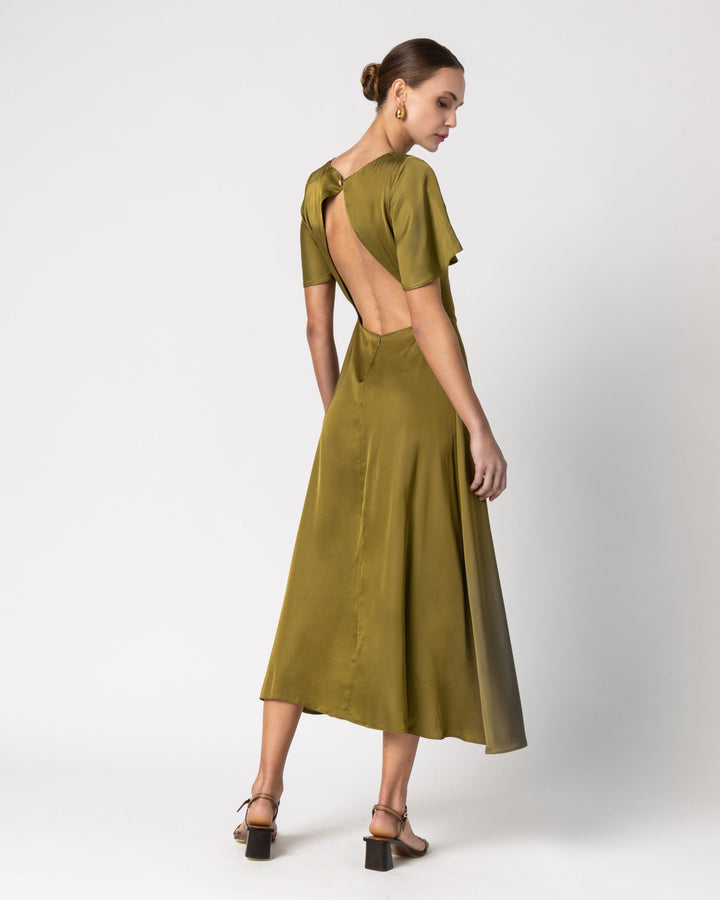 Celine Satin Dress