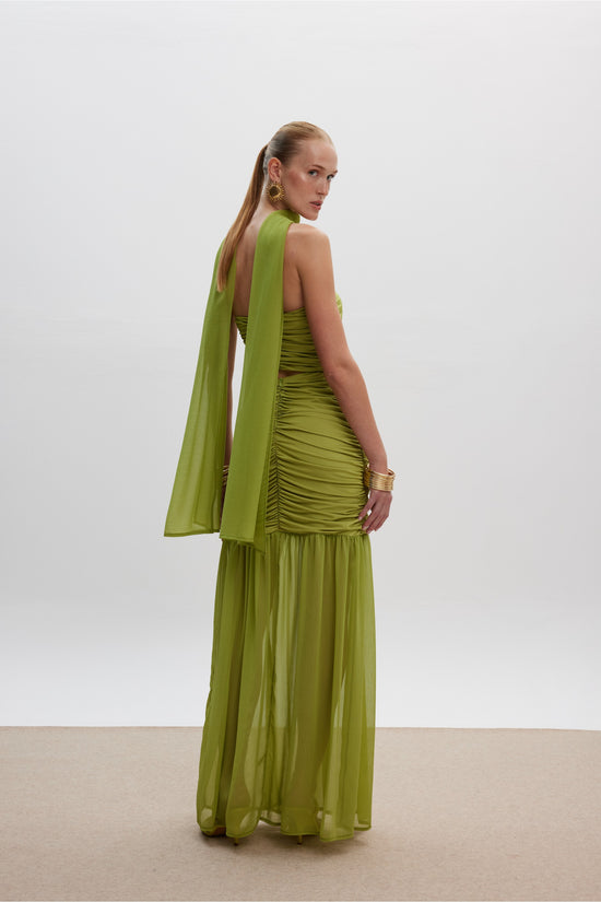 Eliza Lime Dress