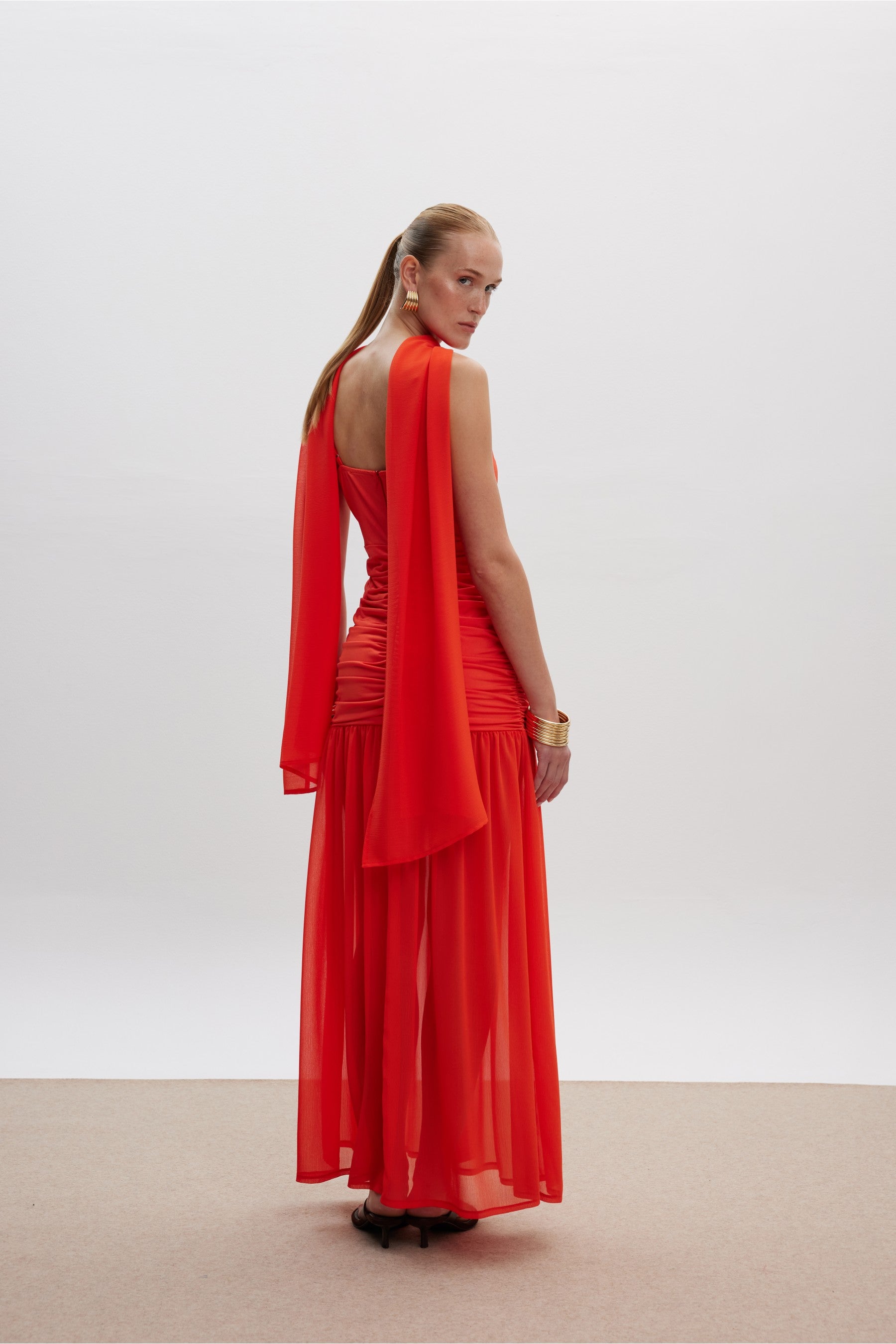 Eliza Aperol Dress
