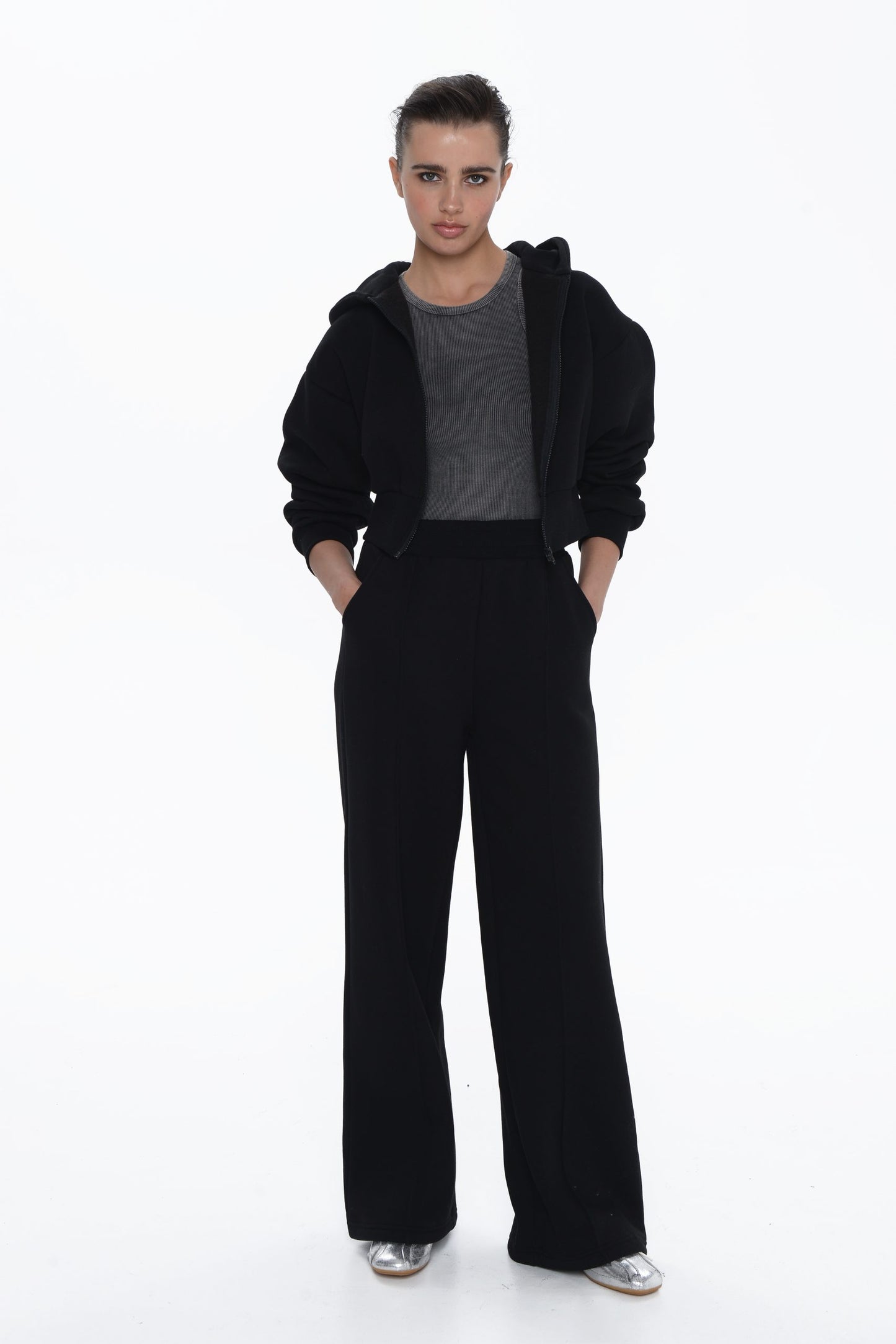 Suzara Black Tracksuit