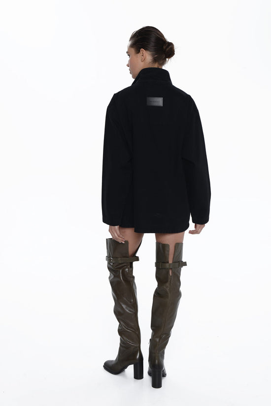 Florence Oversized Hoodie Black