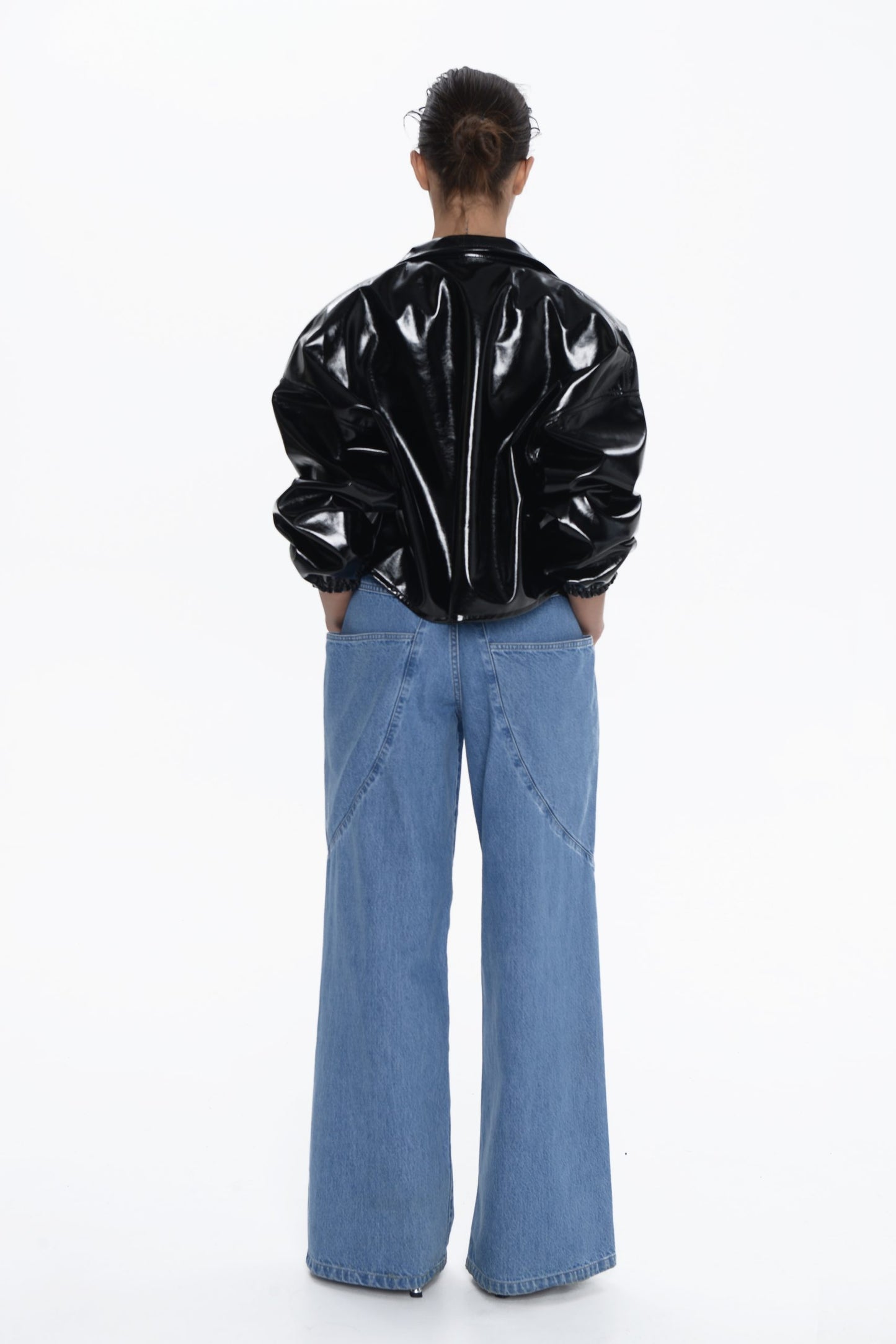 Madison Jacket Vinyl Black