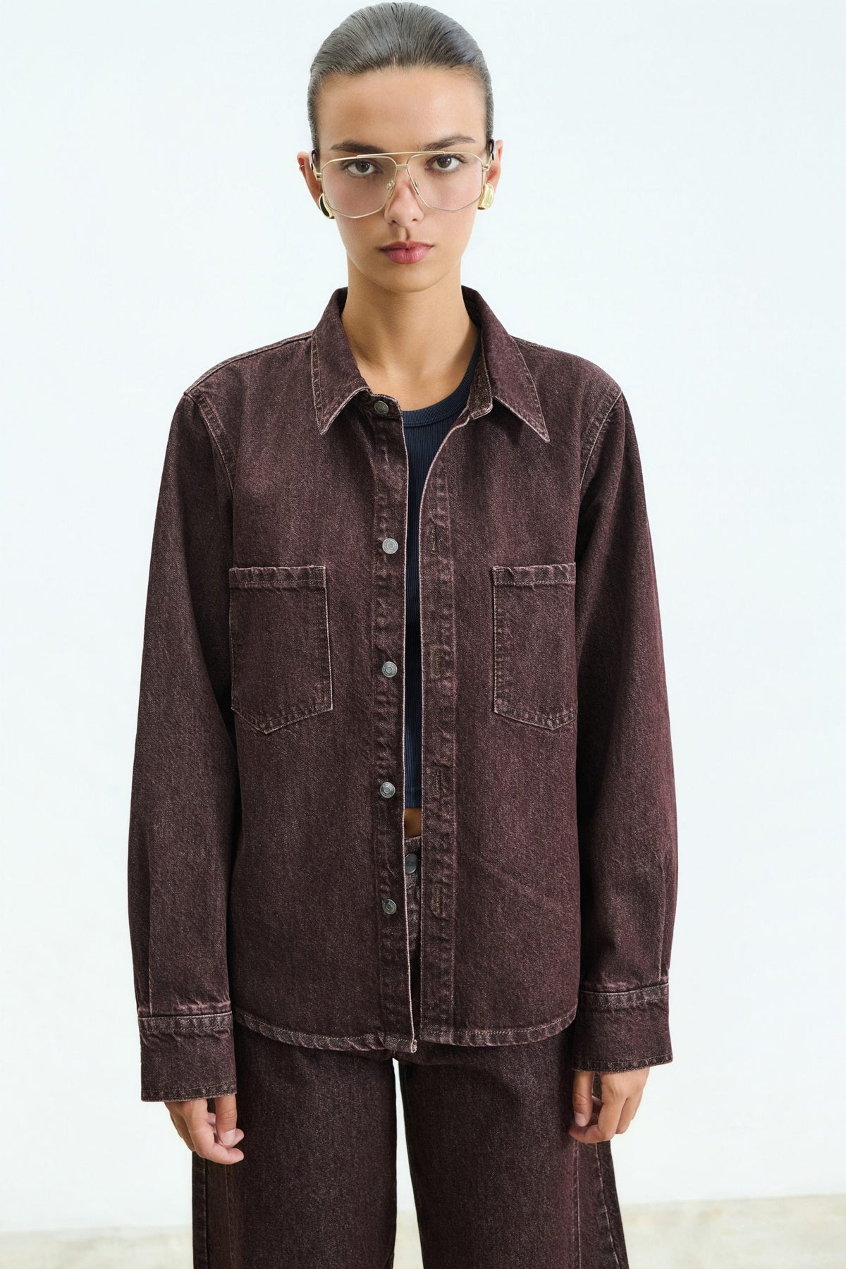 Luna Shirt Chestnut