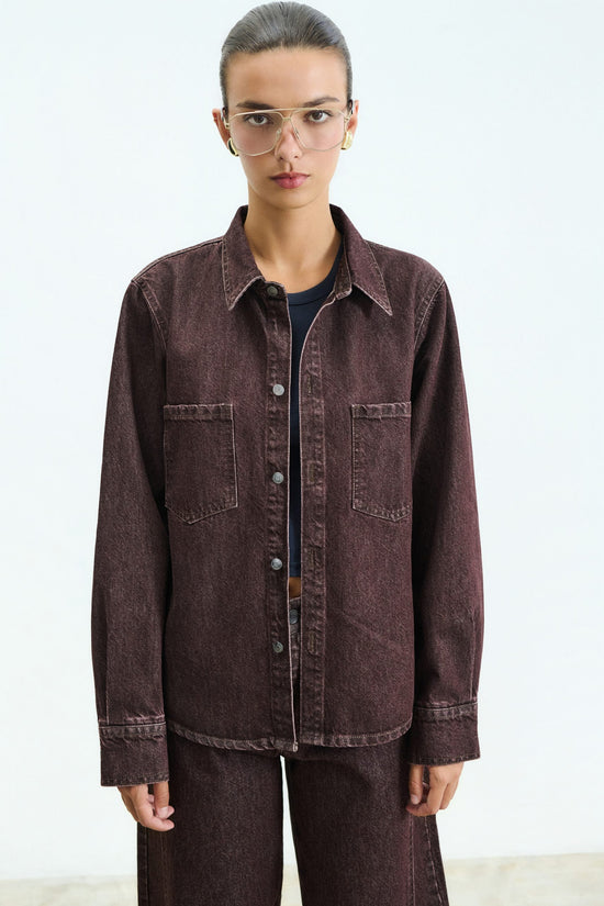 Luna Shirt Chestnut